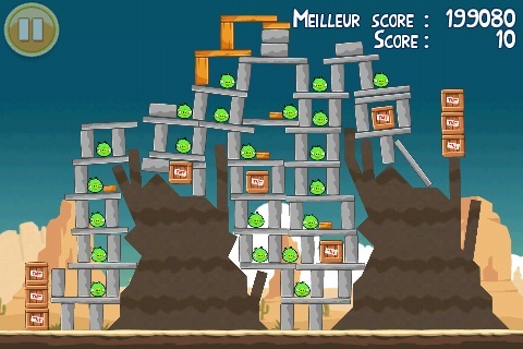 Niveau bonus de l'oeuf d'or 19 d'Angry Birds