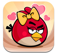 Angry Birds Saint-Valentin