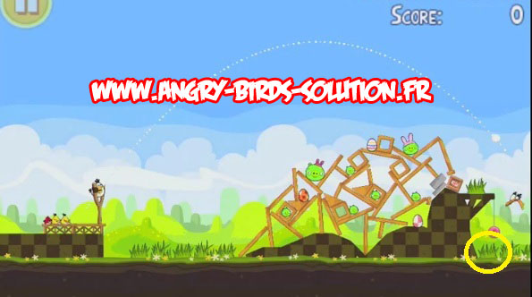 Easter golden egg 15 d'Angry Birds Seasons 