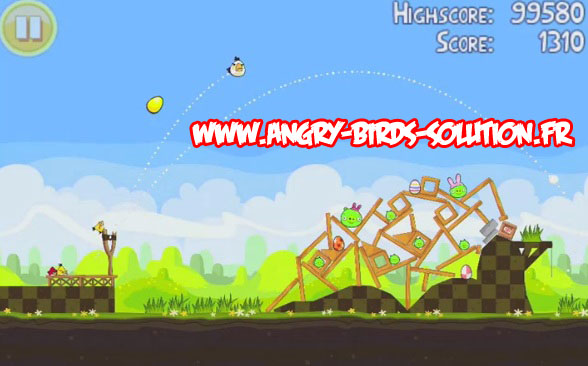 Oeuf d'or de paques 15 Angry Birds Paques
