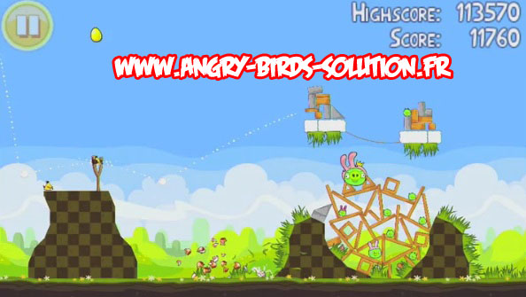 Easter golden egg 16 d'Angry Birds Seasons Paques