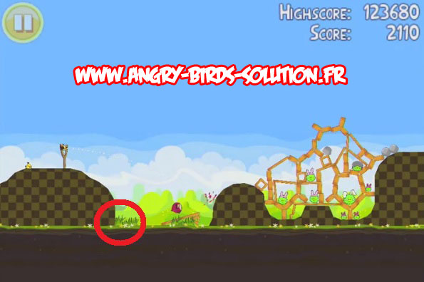 Easter golden egg 17 d'Angry Birds Seasons : Paques