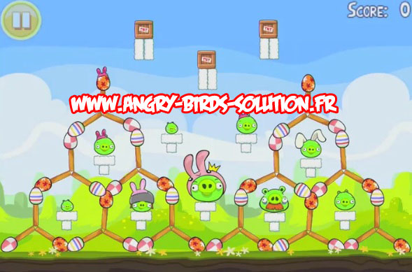 Niveau bonus easter egg 10 d'Angry Birds Easter