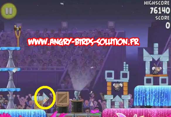 Papaye en or 1 (niveau 7-2) d'Angry Birds Rio