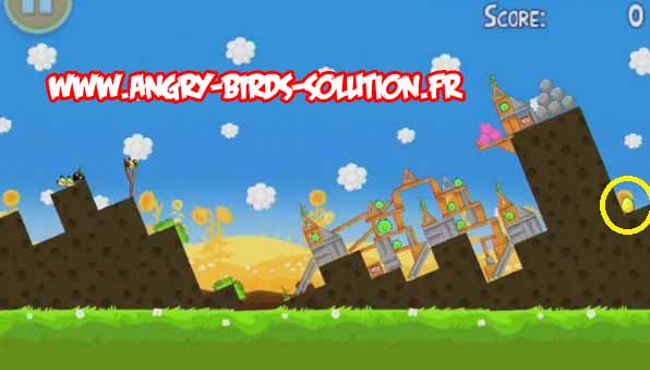 Golden egg 2 d'Angry Birds Summer Pignic