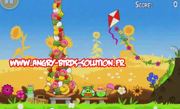 niveau-bonus-3-stars-angry-birds-pique-nique Niveau bonus 3 étoiles d'Angry Birds Summer Pignic