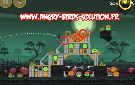 Golden egg 2 d'Angry Birds Ham'O'Ween