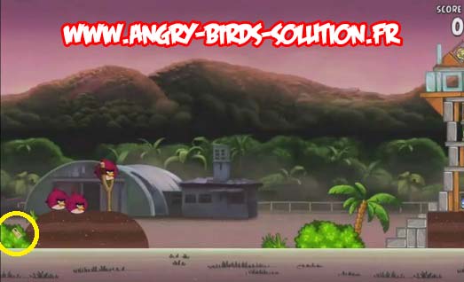 Pomme en or 1 d'Angry Birds RIO (level 9-1)