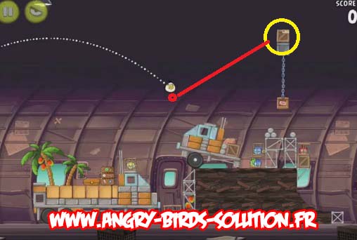 Mangue en or cachée 2 d'Angry Birds RIO (level 11-5)
