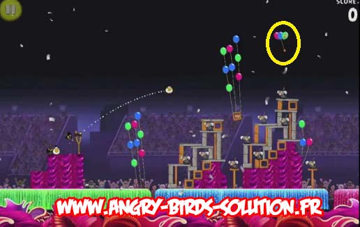 Papaye en or 12 d'Angry Birds RIO (niveau 8-11)