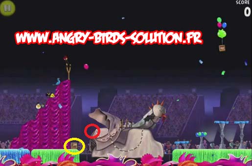 Papaye dorée 15 d'Angry Birds RIO (niveau 8-15)