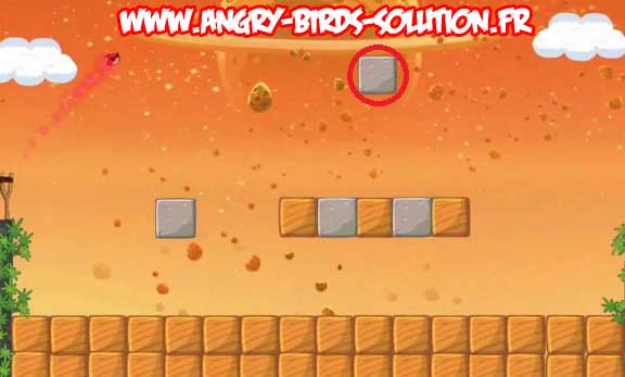 Niveau bonus du Golden Eggsteroid #2 d'Angry Birds Space