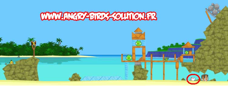 Oeuf de Pâques #6 d'Angry Birds Facebook