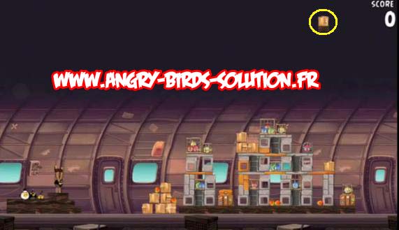 Solution Mangue en or 10 d'Angry Birds Rio