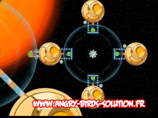 Niveau bonus Golden Droid #5 d'Angry Birds Star Wars