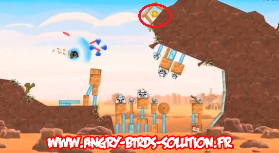 Solution Golden Droid #1 d'Angry Birds Star Wars