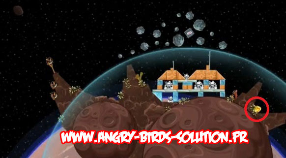 Solution Golden Droid #3 (Angry Birds Star Wars, niveau 1-31)