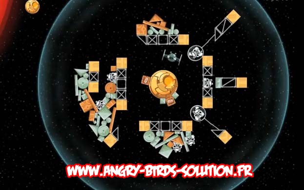 Niveau bonus #8 d'Angry Birds Star Wars