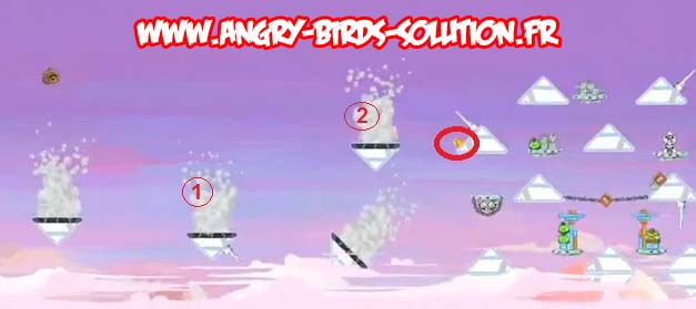 Soluce Golden Egg #8 (niveau 4-14 d'Angry Birds Star Wars)